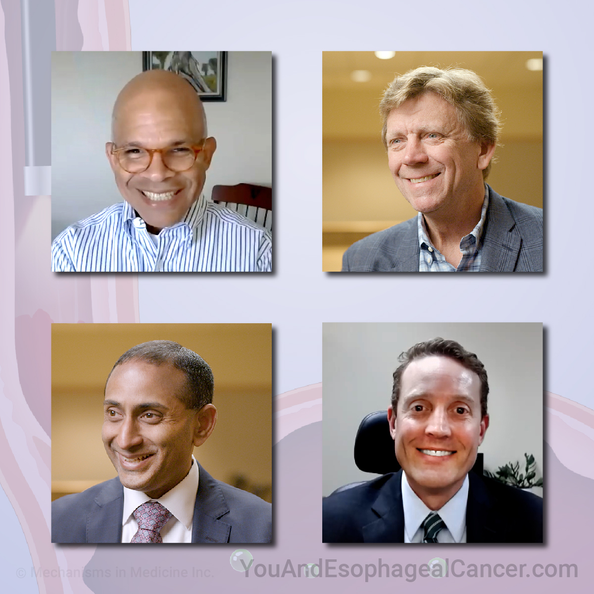 Watch an expert panel of Esophageal Cancer specialists discuss topics and questions that matter to patients