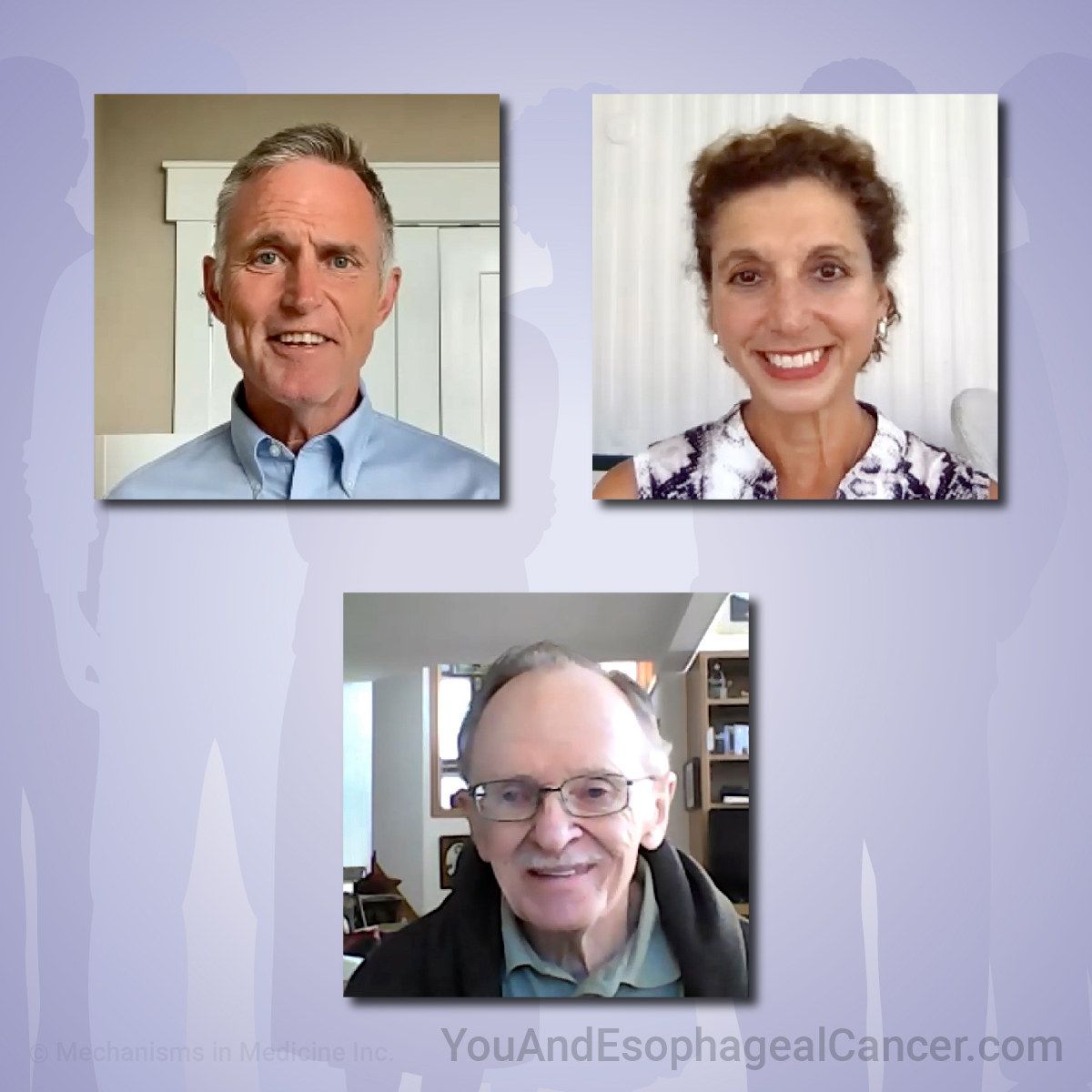 Hear from a variety of patients about their experience living with Esophageal Cancer